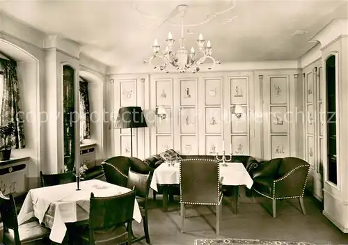 AK / Ansichtskarte St_Quirin Hotel Restaurant Lorenz Cafe Rotes Tagungszimmer St_Quirin