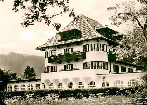 AK / Ansichtskarte Bad_Wiessee Hotel Berufsfachschule Bundesfachschule des DEHOGA Bad_Wiessee