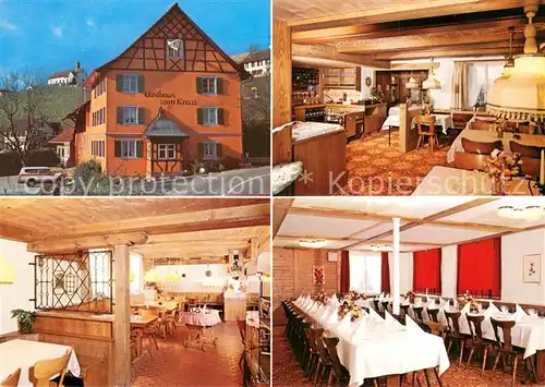 AK / Ansichtskarte Warth_Frauenfeld Gasthaus Kreuz Restaurant Warth Frauenfeld