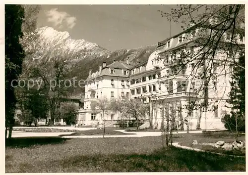 AK / Ansichtskarte Bad_Reichenhall Axelmannstein Grand Hotel Alpen Bad_Reichenhall