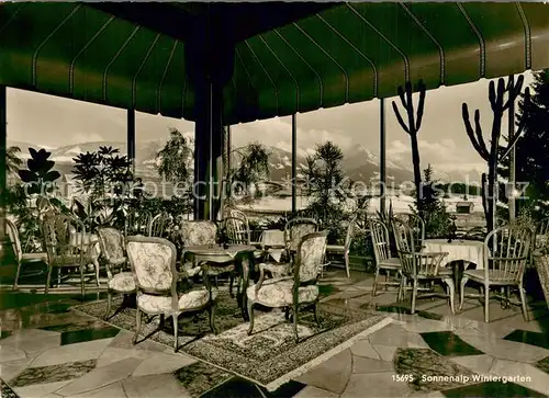 AK / Ansichtskarte Sonthofen_Oberallgaeu Alpenmoor  und Kneippbad Sonnenalp Wintergarten Sonthofen Oberallgaeu