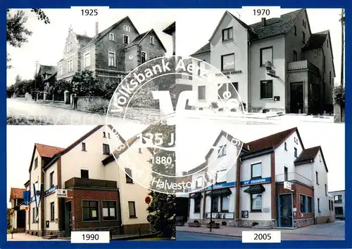 AK / Ansichtskarte Aerzen Volksbank anno 1925 1970 1990 und 2005 Aerzen
