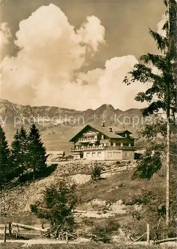 AK / Ansichtskarte Amden_SG Hotel Berghus Arvenbueel Alpen Amden_SG