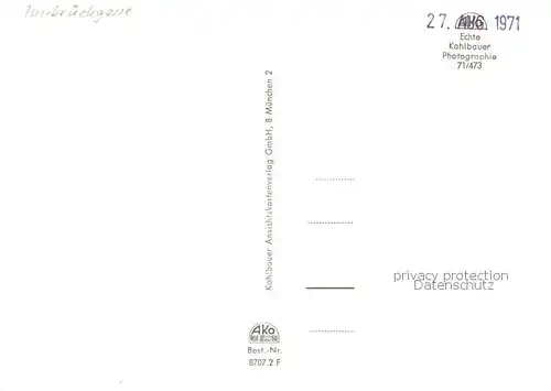 AK / Ansichtskarte Passau Gasse in der Altstadt Passau