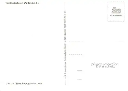 AK / Ansichtskarte Waldkirch_Breisgau Panorama Schwarzwald Waldkirch Breisgau