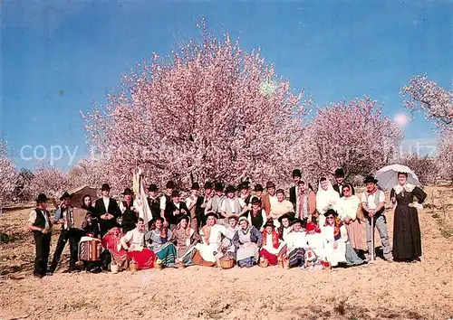 AK / Ansichtskarte Santo_Estevao_Tavira_PT Pensionistentreffen Gruppenbild Rancho Folclorico 