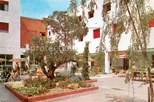 AK / Ansichtskarte Malgrat_de_Mar_ES Hotel Guillem Patio 