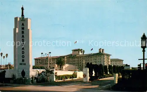 AK / Ansichtskarte Los_Angeles_California Ambassador Hotel 