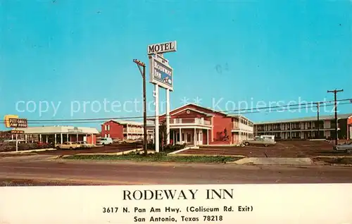 AK / Ansichtskarte San_Antonio_Texas Rodeway Inn Motel 