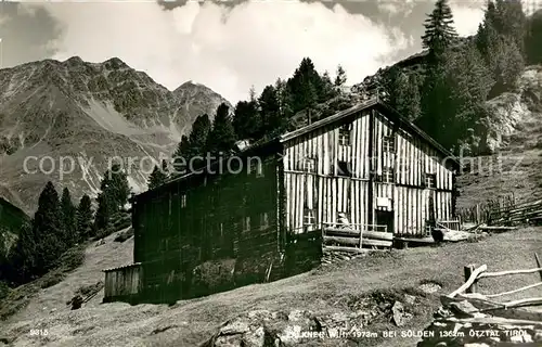 AK / Ansichtskarte Soelden_oetztal Falkners Gasthaus Aussenansicht Soelden oetztal