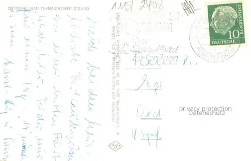 AK / Ansichtskarte Timmendorfer_Strand Fliegeraufnahme Timmendorfer_Strand