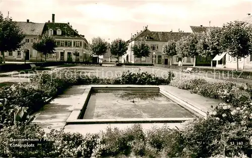 AK / Ansichtskarte Germersheim Koenigsplatz Germersheim