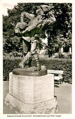 AK / Ansichtskarte Bad_Kreuznach Radium Solbad Durstdenkmal  Bad_Kreuznach