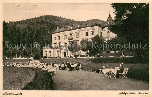 AK / Ansichtskarte Badenweiler Schloss Haus Baden Badenweiler