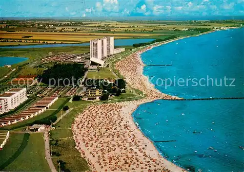 AK / Ansichtskarte Burg__Fehmarn Burgtiefe Fliegeraufnahme 