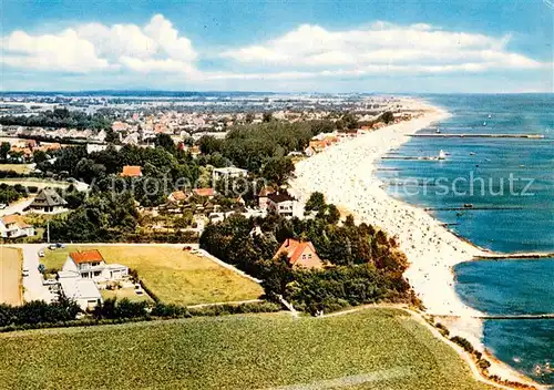 AK / Ansichtskarte Groemitz_Ostseebad Fliegeraufnahme Groemitz_Ostseebad