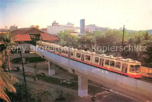 AK / Ansichtskarte Manila_Philippines Metrorail Manila 