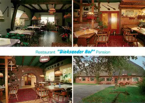 AK / Ansichtskarte Friedrichskoog_Nordseebad Pension Dieksander Hof Gastraeume Friedrichskoog_Nordseebad