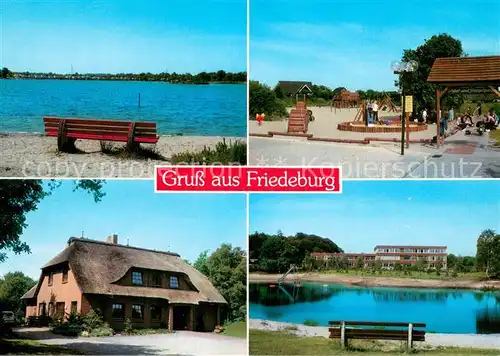 AK / Ansichtskarte Friedeburg_Ostfriesland Teilansichten Friedeburg_Ostfriesland