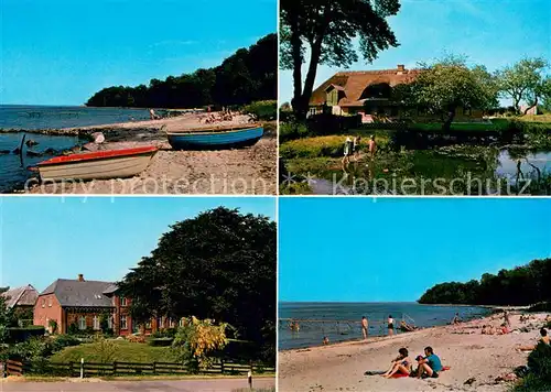 AK / Ansichtskarte Dollerup Strandpartien Haeuser Dollerup