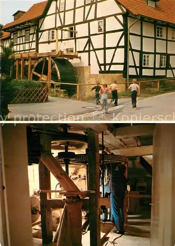 AK / Ansichtskarte Ebergoetzen Alte Muehle wo Max und Moritz lebten Ebergoetzen