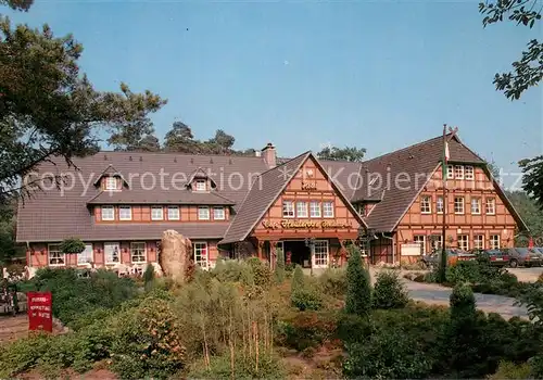 AK / Ansichtskarte Undeloh Hotel Restaurant Heiderose Undeloh