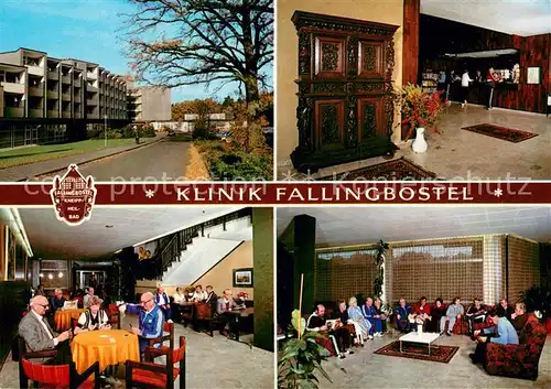 AK / Ansichtskarte Fallingbostel Klinik Fallingbostel Rezeption Gast und Aufenthaltsraum Fallingbostel