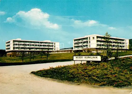 AK / Ansichtskarte Bad_Pyrmont Weser Kurklinik Bad_Pyrmont