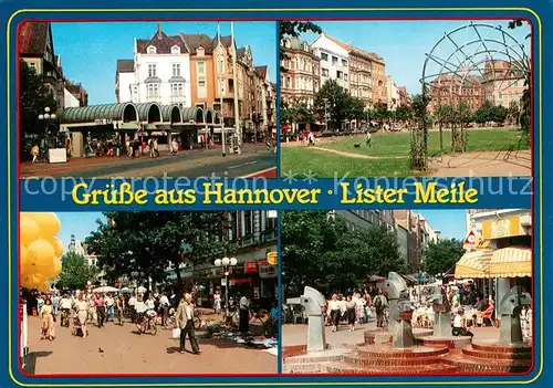 AK / Ansichtskarte Hannover Lister Meile Details Hannover