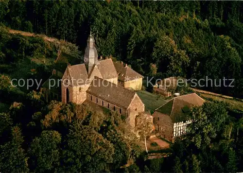 AK / Ansichtskarte Amelungsborn Ev luth Kloster Amelungsborn Fliegeraufnahme Amelungsborn