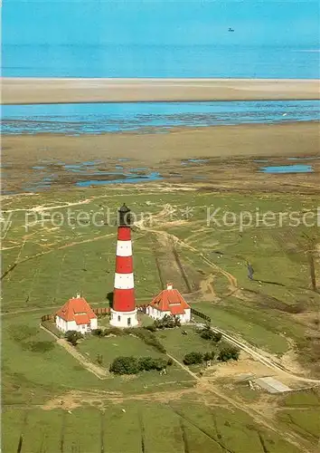 AK / Ansichtskarte Eiderstedt Westerhever Leuchtturm Eiderstedt