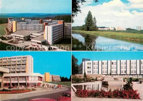 AK / Ansichtskarte Ratzeburg Senioren Wohnsitz Ratzeburg mit Kuranlagen Park Roepersberg und Kurklinik Ratzeburg Ratzeburg