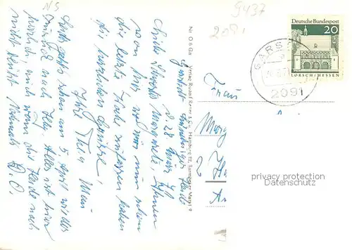 AK / Ansichtskarte Garstedt_Winsener_Geest Otto und Anna Schroeder Stiftung Erholungsheim Garstedt_Winsener_Geest