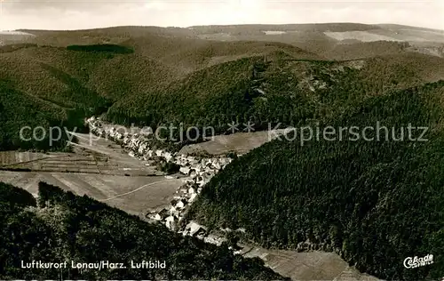 AK / Ansichtskarte Lonau Fliegeraufnahme Lonau