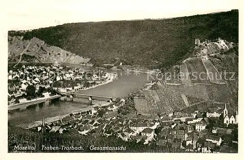 AK / Ansichtskarte Traben Trarbach Gesamtansicht im Moseltal Traben Trarbach