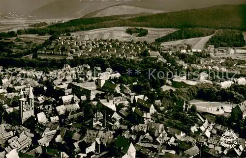 AK / Ansichtskarte Goslar Fliegeraufnahme Totalansicht Goslar