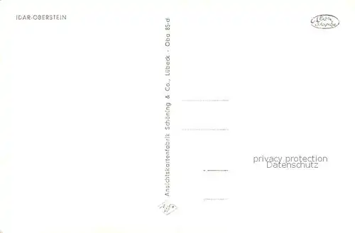 AK / Ansichtskarte Idar Oberstein Teilansicht Idar Oberstein