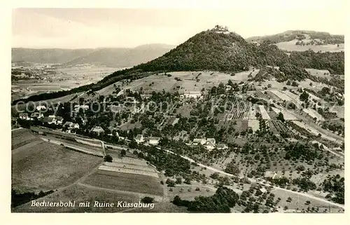 AK / Ansichtskarte Bechtersbohl Fliegeraufnahme Gesamtansicht m. Ruine Kuessaburg Bechtersbohl