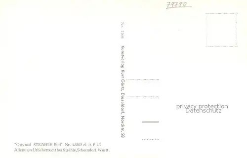 AK / Ansichtskarte Bechtersbohl Fliegeraufnahme Gesamtansicht m. Ruine Kuessaburg Bechtersbohl