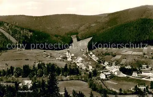 AK / Ansichtskarte Enzkloesterle Pension Hetschelhof Aussenansicht Enzkloesterle