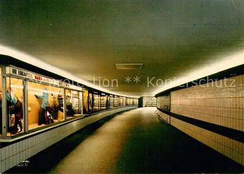 AK / Ansichtskarte Neumuenster__Schleswig Holstein Fussgaengertunnel 