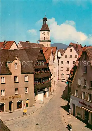 AK / Ansichtskarte Hersbruck Strassenpartie Kirchturm Hersbruck
