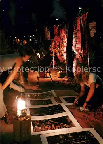AK / Ansichtskarte Muenchen Schwabinger Kuenstler i. d. Leopoldstrasse Muenchen