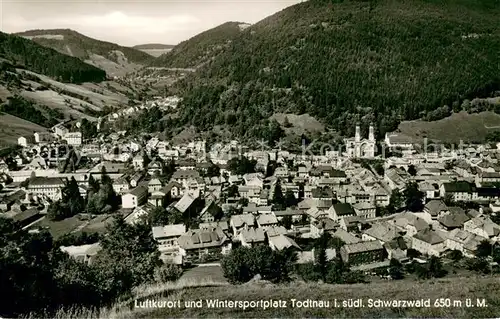 AK / Ansichtskarte Todtnau Panorama Luftkurort Wintersportplatz im Schwarzwald Todtnau