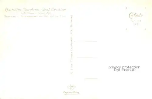 AK / Ansichtskarte Polle Gaststaette Burghaus Graf Everstein an der Weser Polle