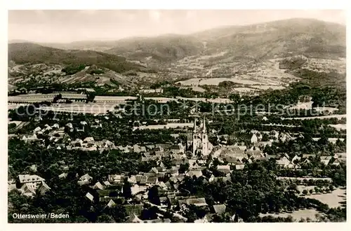 AK / Ansichtskarte Ottersweier Fliegeraufnahme Ottersweier