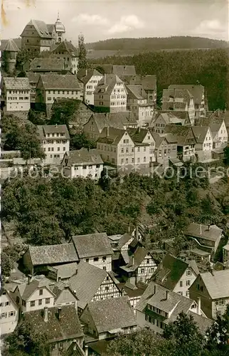 AK / Ansichtskarte Altensteig_Schwarzwald Fliegeraufnahme Altensteig_Schwarzwald