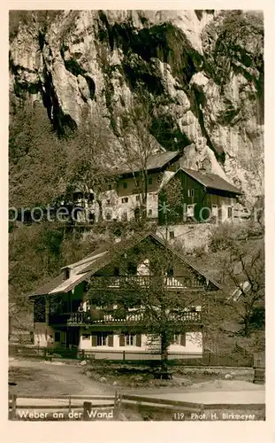 AK / Ansichtskarte Oberaudorf_Inn Weber an der Wand 