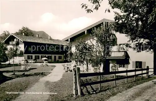 AK / Ansichtskarte Tegernsee Fremdenheim Schabmeier Tegernsee