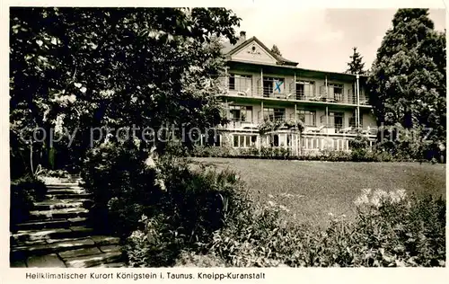 AK / Ansichtskarte Koenigstein_Taunus Kneipp Kuranstalt Koenigstein_Taunus